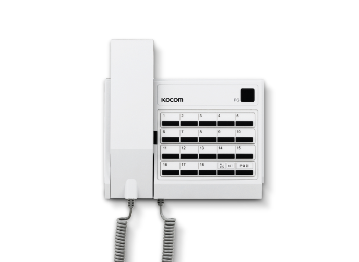 코콤 KOCOM K2B-PM20J-WK=K2B-MK 공동현관 통화 문열림가능 인터폰