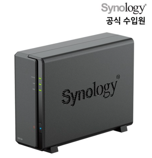 시놀로지 Synology DS124 정품 클라우드 나스 NAS