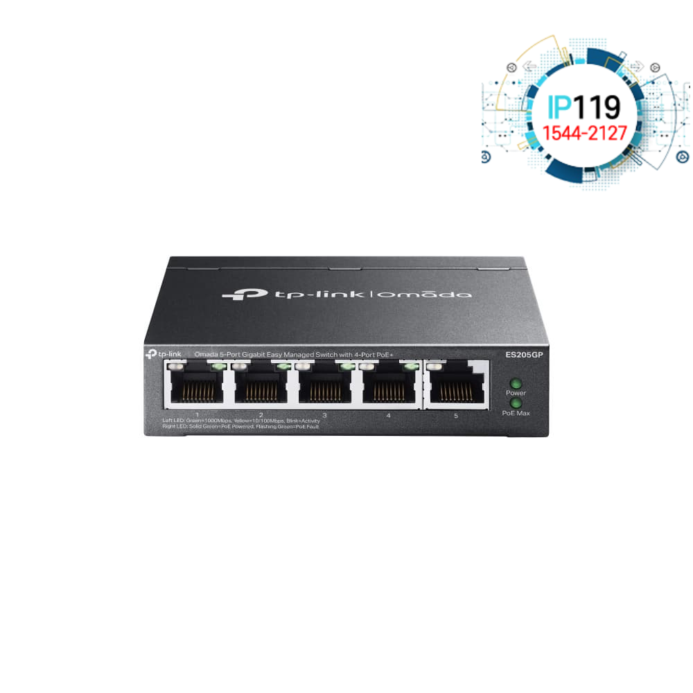 TPLINK 티피링크 ES205GP 고속 데이터 전송 네트워크 확장