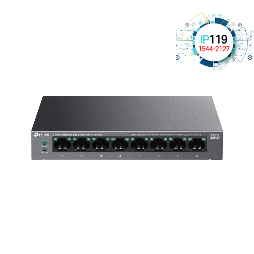 TPLINK 티피링크 LS108GP 8포트 고속 데이터 전송
