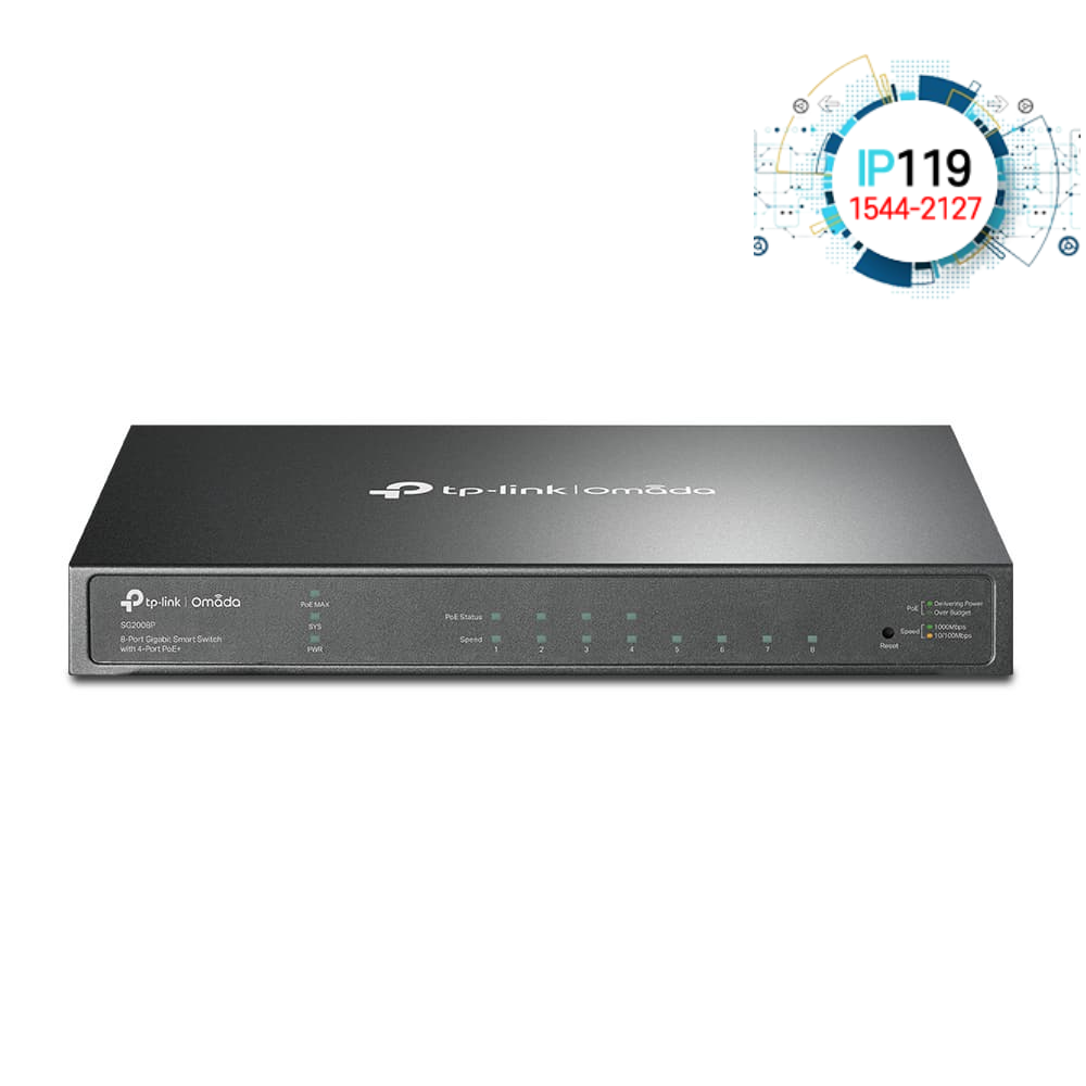TPLINK 티피링크 SG2008P 고속 데이터 전송 네트워크 확장