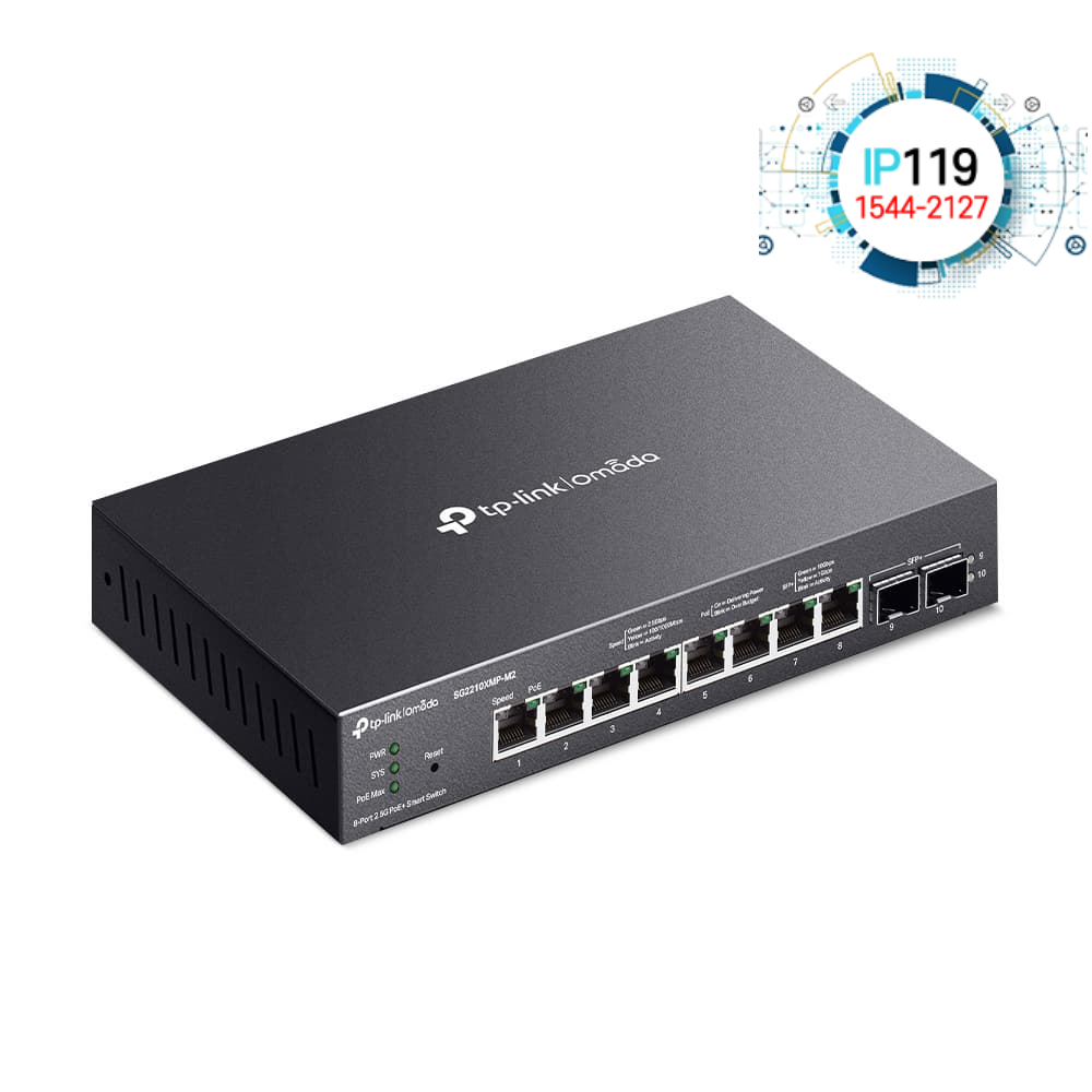 TPLINK 티피링크 SG2210XMP-M2 10포트 고속 데이터 전송