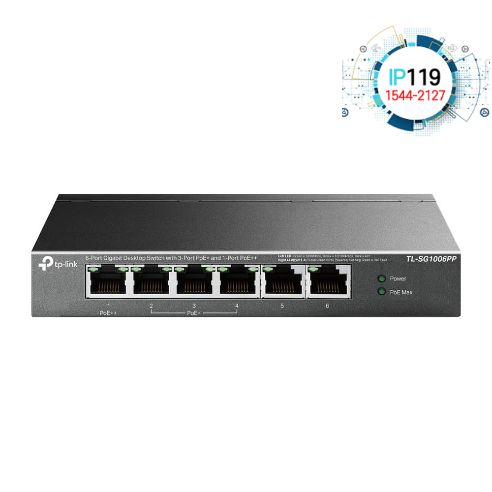 TPLINK 티피링크 TL-SG1006PP 8포트 스위칭허브