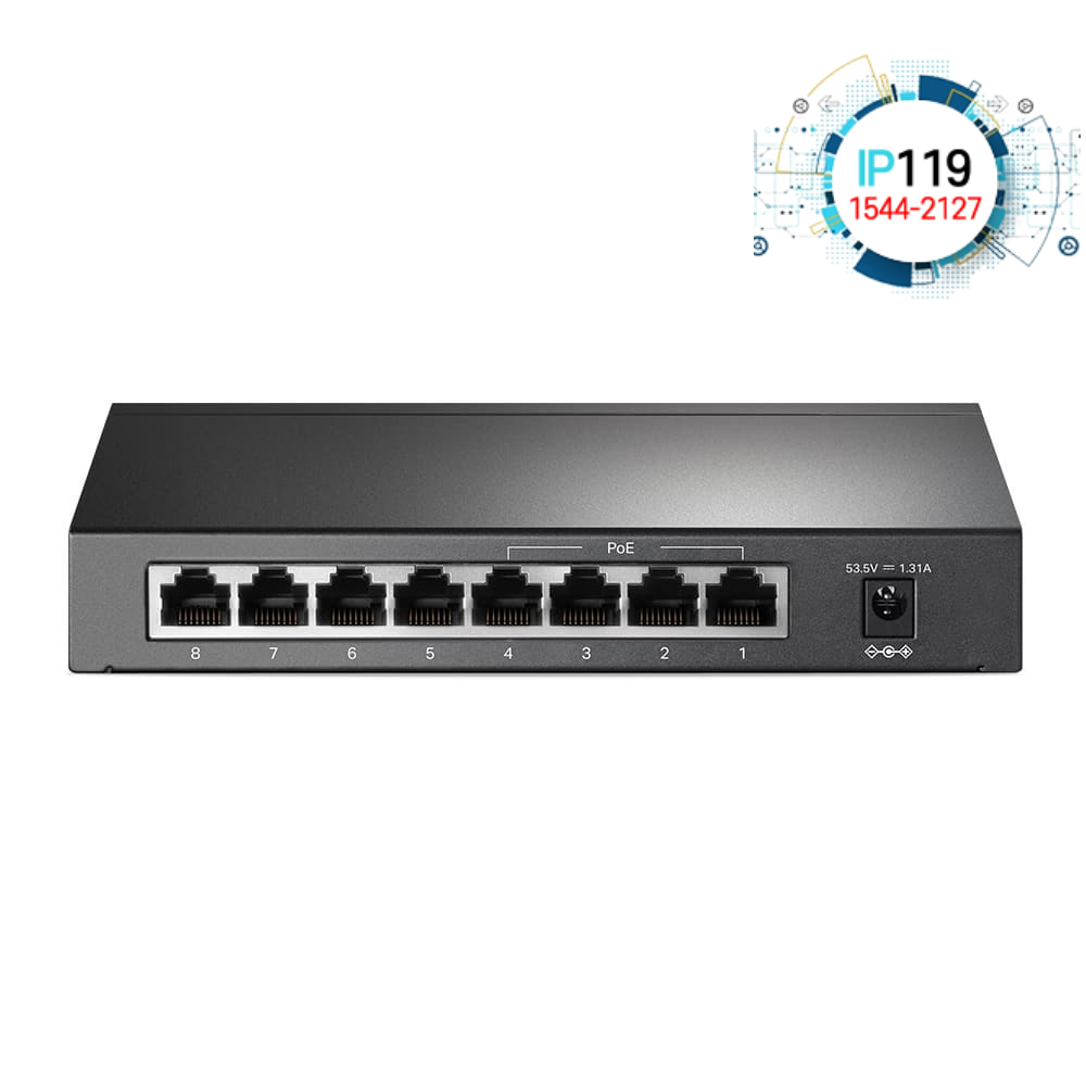 TPLINK 티피링크 TL-SG1008P 고속 데이터 전송 네트워크 확장