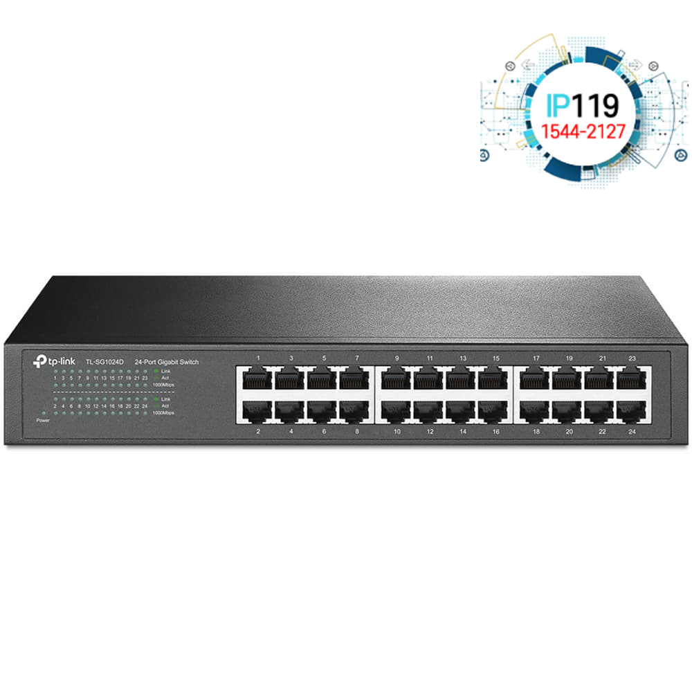 TPLINK 티피링크 TL-SG1024D 24포트 RJ45