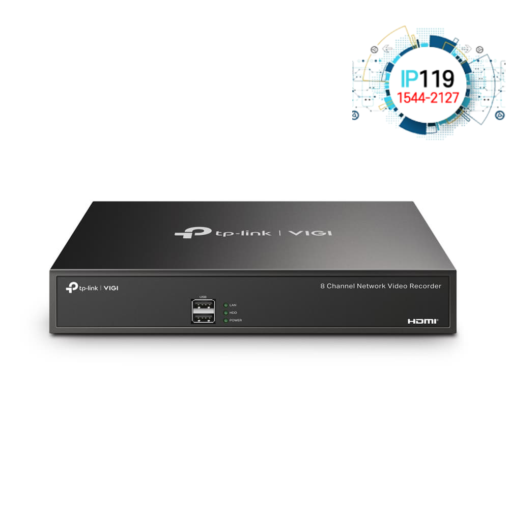 TPLINK 티피링크 VIGI NVR1008H POE지원 8채널