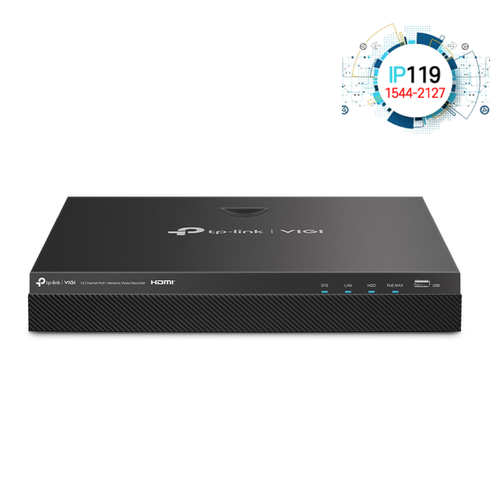 TPLINK 티피링크 VIGI NVR2016H-16P 비디오 녹화기 16채널