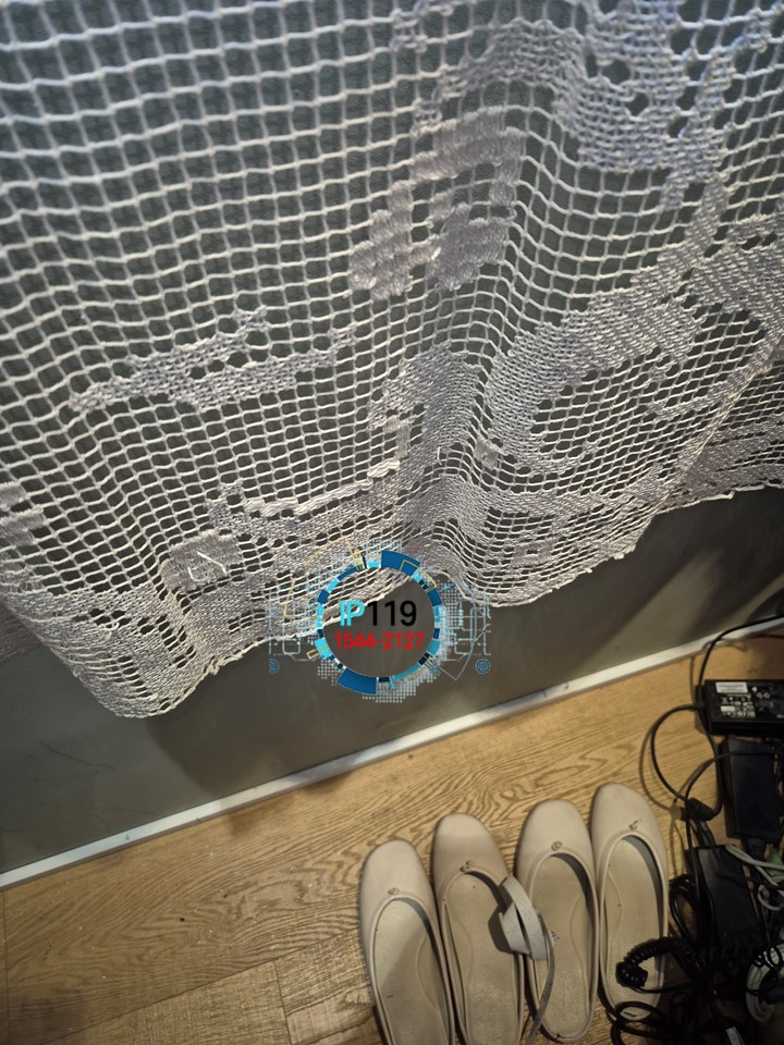 잠실 쇼핑몰 상가 건물 야간 랜선공사